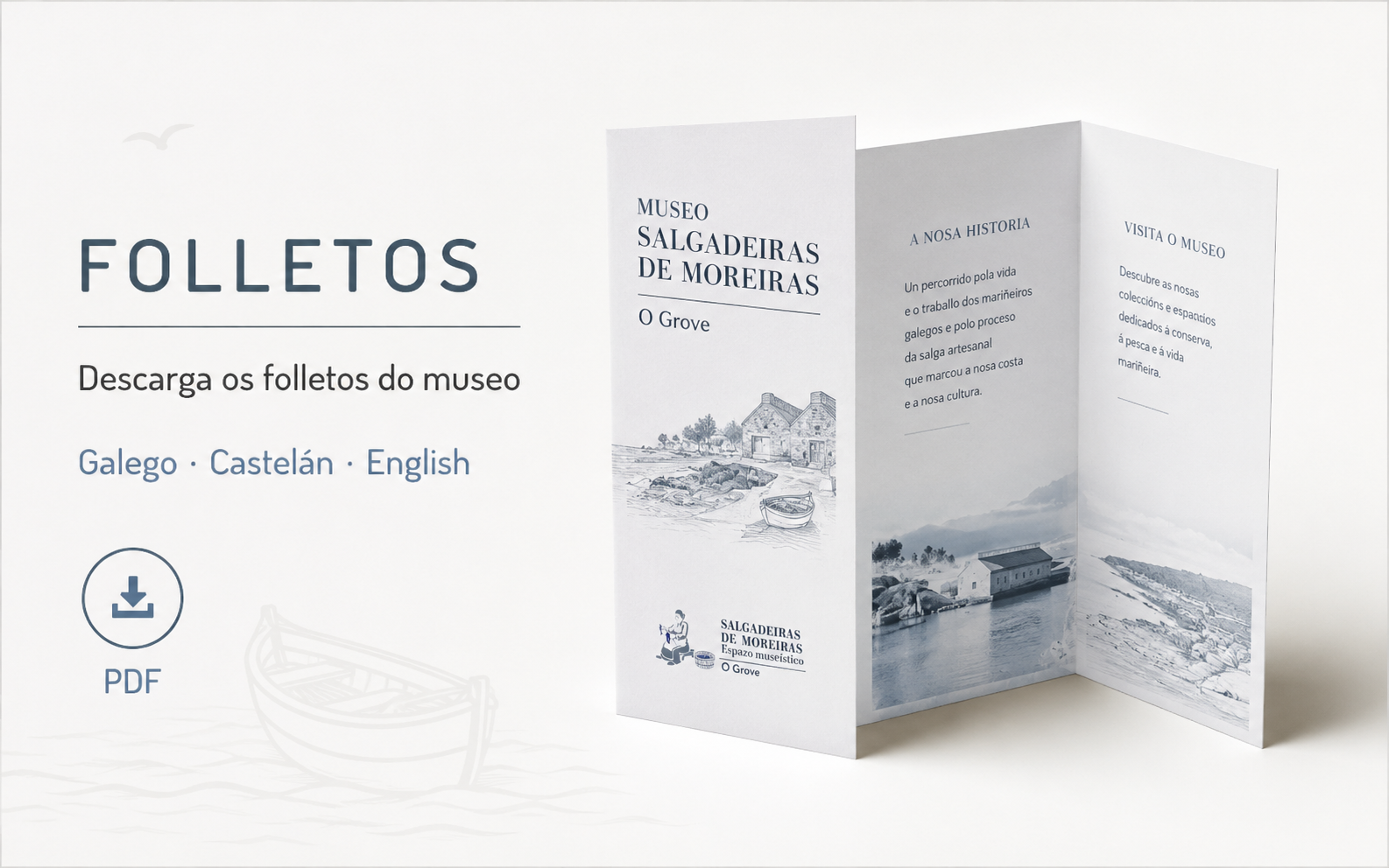 Folletos do Museo da Salga